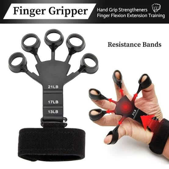 Silicone Gripster Grip Strengthener Finger - HelpingMaterial > Store