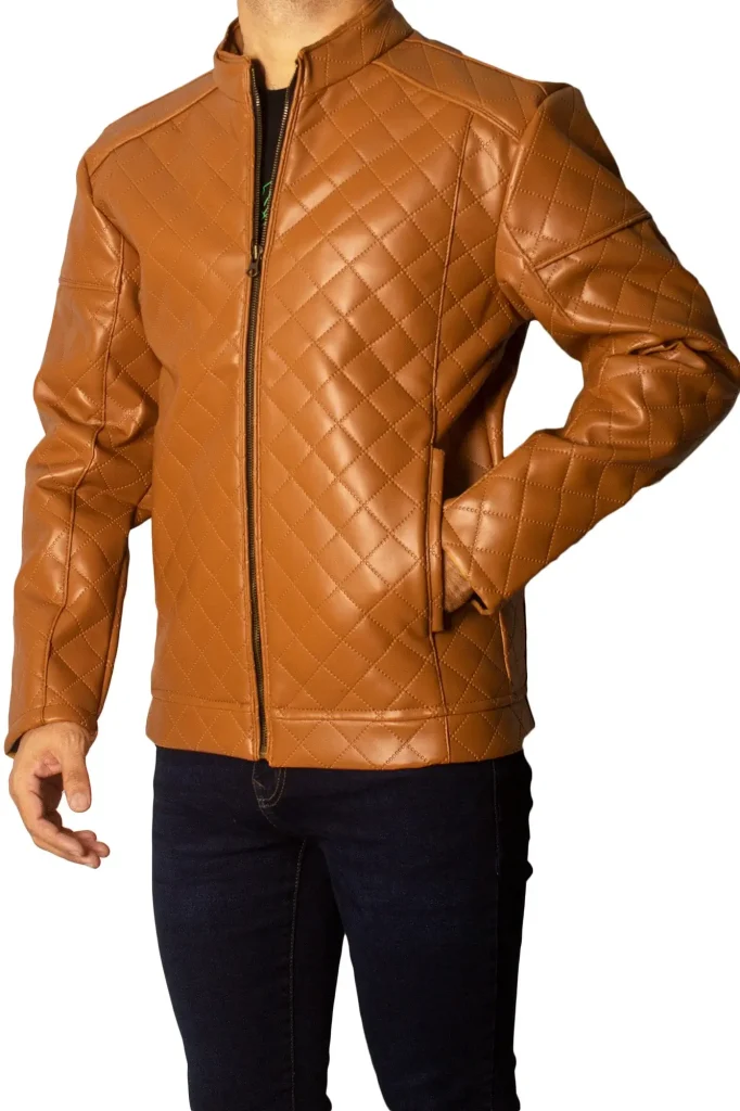Faux Leather Jacket for Men Women